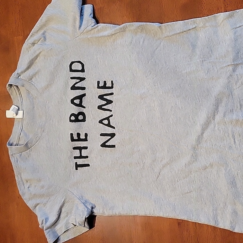 EUC The Band Name tee